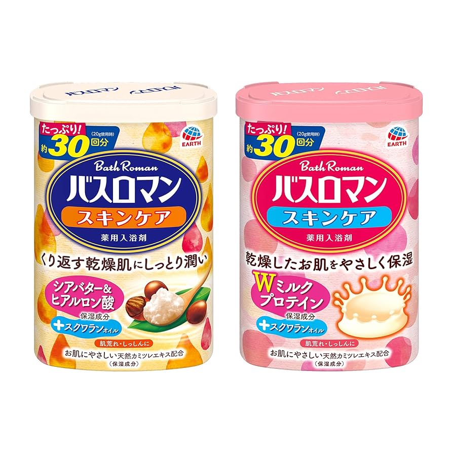 Amazon | バスロマン 【セット買い】【医薬部外品】 入浴剤